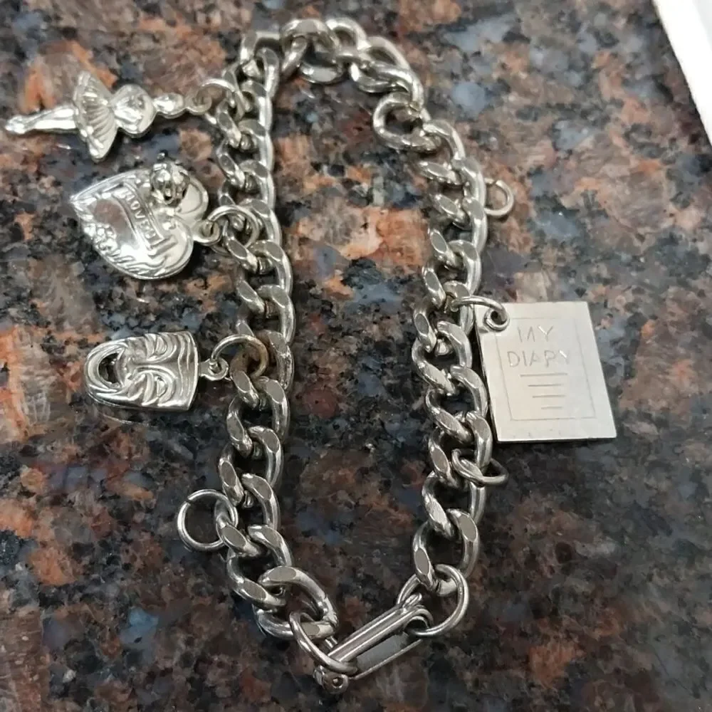Girl's 4 Charm Bracelet...EUC